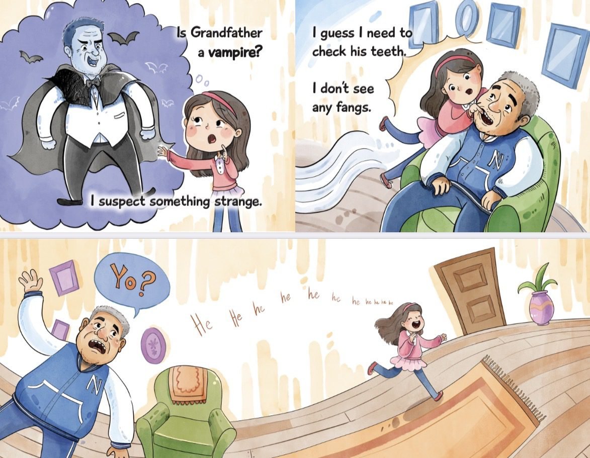 Is Grandfather a Vampire? | Hardcover Book